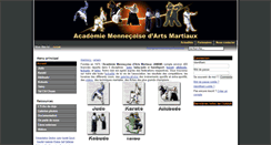 Desktop Screenshot of mennecy-dojo.com